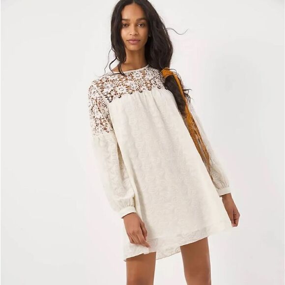 Anthropologie Josephine Lace Tunic Dress Size XS - Picture 2 of 12